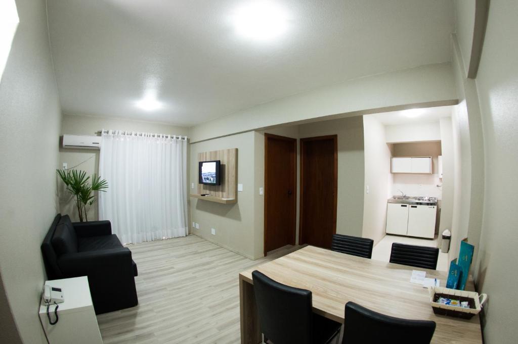 Aquarius Hotel Flat Residence Santa Cruz do Sul Pokoj fotografie